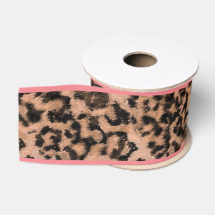 Ruban Gros-grain Leopard - imprimé tacheté animal