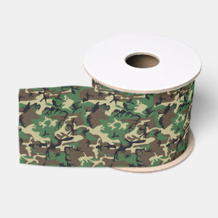 Ruban Gros-grain Les militaires camouflent