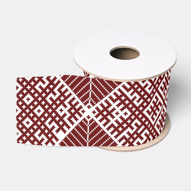 Ruban Gros-grain Lielvardes ceinture Motif de conception motif lett (Bobine)