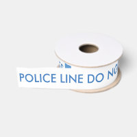 Ligne de police ne pas traverser le ruban
