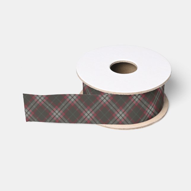 Ruban Gros-grain Lindsay Chasse Ancienne Tartan Plaid Jacquard (Bobine)
