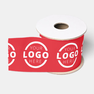 Ruban Gros-grain Logo d'entreprise personnalisé Cadeau promotionnel