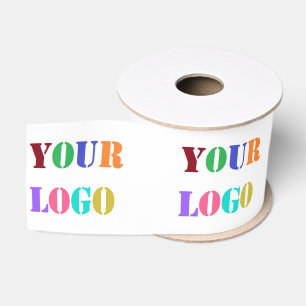 Ruban Gros-grain Logo personnalisé ou ruban photo promotionnel