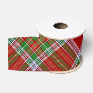 Ruban Gros-grain MacBain MacBean Scottish Clan Tartan Plaid