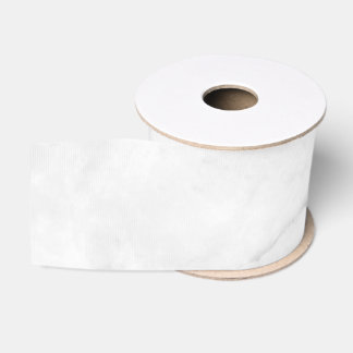 Ruban Gros-grain Marbre Blanc