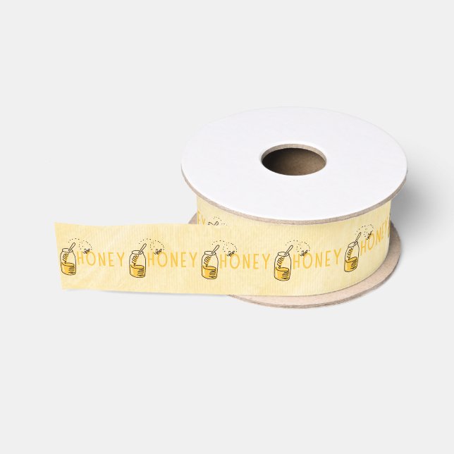 Ruban Gros-grain Miel (Bobine)