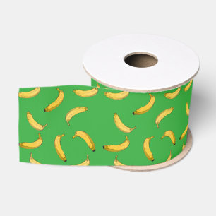 Ruban Gros-grain Motif de banane