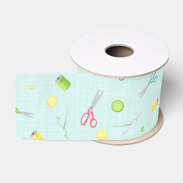 Ruban Gros-grain Motif de couture (Bobine)