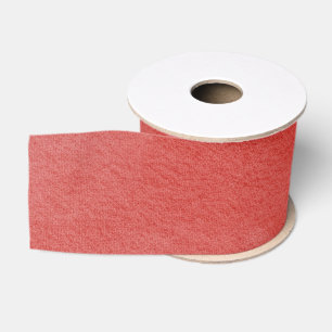 Ruban Gros-grain Noël à texture rouge