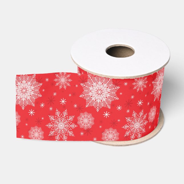 Ruban Gros-grain Noël Grosgrain Ribbon (Bobine)