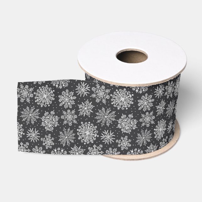 Ruban Gros-grain Noël Grosgrain Ribbon (Bobine)