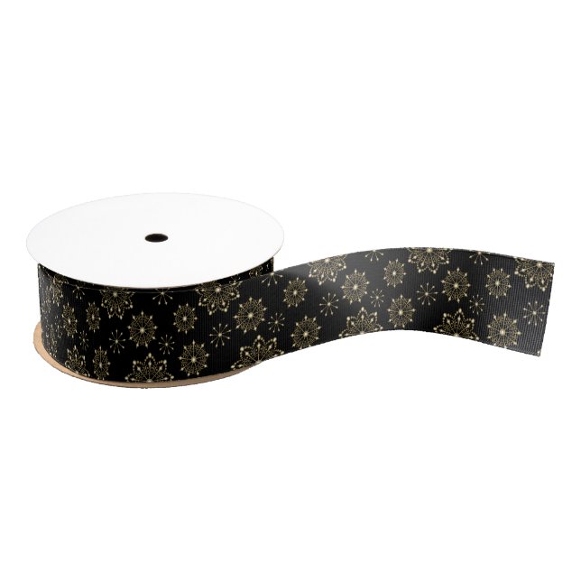 Ruban Gros-grain Noël Grosgrain Ribbon (Bobine)