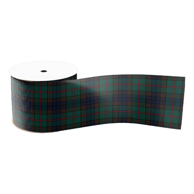 Ruban Gros-grain Nouveau-Zélande Tartan Plaid Motif (Bobine)