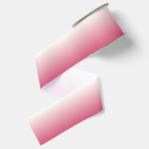 Ruban Gros-grain Ombre rose et blanc