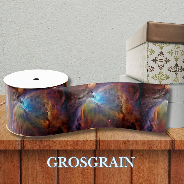 Ruban Gros-grain Orion Nebula Space Galaxy (Orion Nebula Space Galaxy Grosgrain Ribbon)