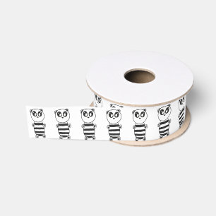 Ruban Gros-grain Panda Kids