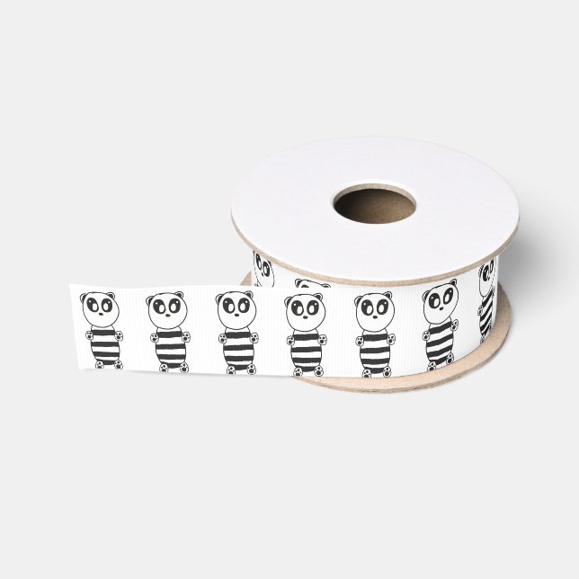 Ruban Gros-grain Panda Kids (Bobine)