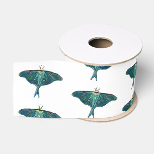 Ruban Gros-grain Papillon bleu papillon