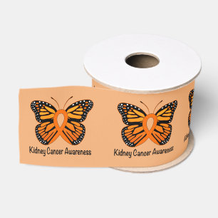 Ruban Gros-grain Papillon de Cancer de rein de l'espoir 3,0"