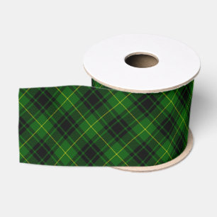 Ruban Gros-grain Pâte verte de tartan MacArthur