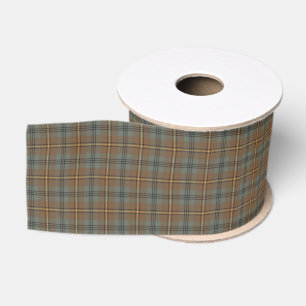 Ruban Gros-grain Patiné Johnstone Tartan Plaid