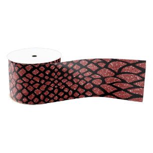 Ruban Gros-grain Peaux de serpent
