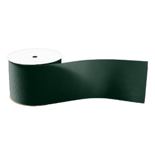 Ruban Gros-grain Pin vert minimaliste uni