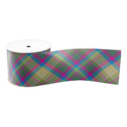 Ruban Gros-grain Plaid Décoratif