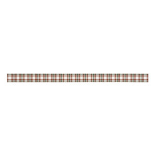 Ruban Gros-grain Plat de vacances rouge, blanc et vert