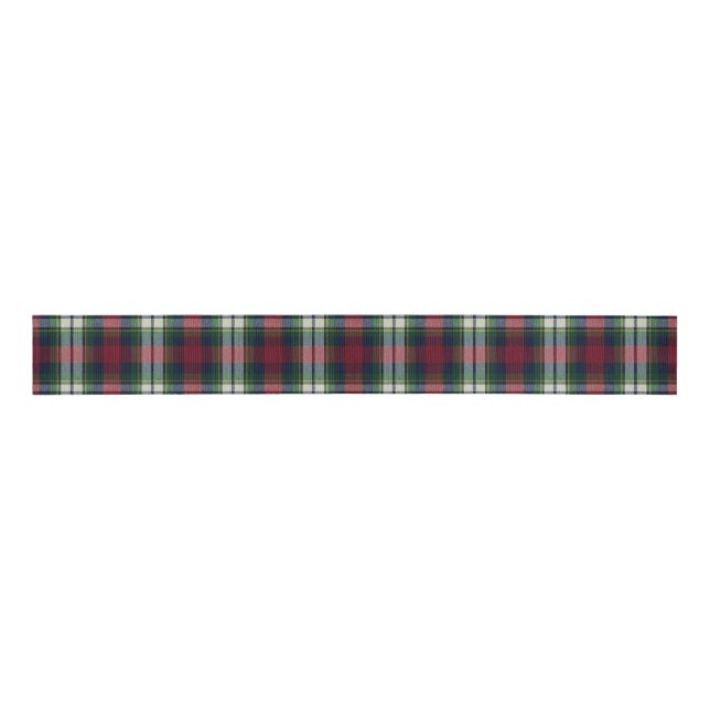 Ruban Gros-grain Preppy Christmas Plaid  (Devant)