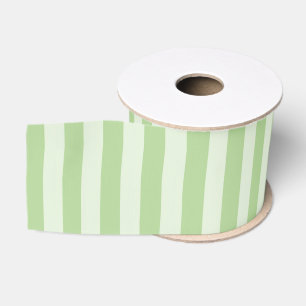 Ruban Gros-grain Rayures Vertes