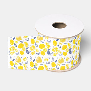 Ruban Gros-grain Ribbon citrons