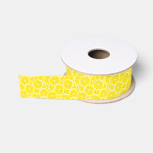 Ruban Gros-grain Ribbon citrons