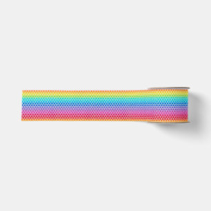Ruban Gros-grain Ribbon de sirène arc-en-ciel