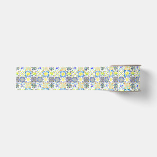 Ruban Gros-grain Ribbon portugais majorica Azulejo