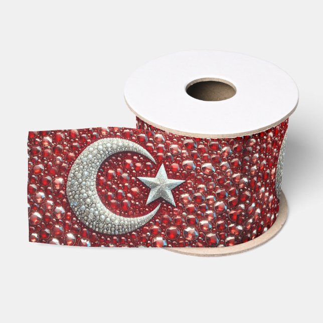 Ruban Gros-grain Ruban aux couleurs turques (Bobine)