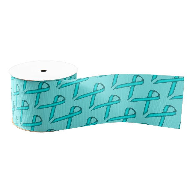 Ruban Gros-grain Ruban bleu/Turquoise standard par Kenneth Yoncich (Bobine)