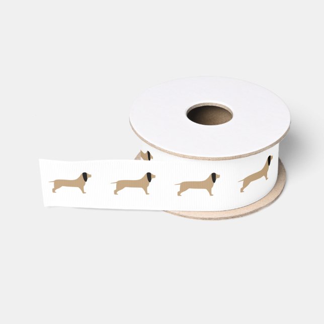 Ruban Gros-grain Ruban Dachshund (Bobine)