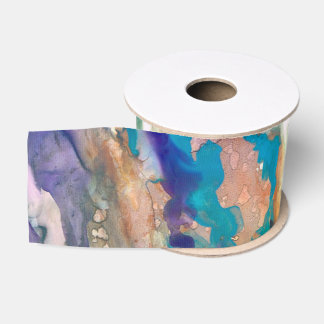 Ruban Gros-grain Ruban d'aquarelle d'eucalyptus