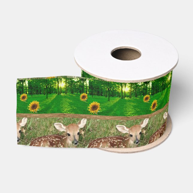 Ruban Gros-grain ruban de cerf sauvage (Bobine)