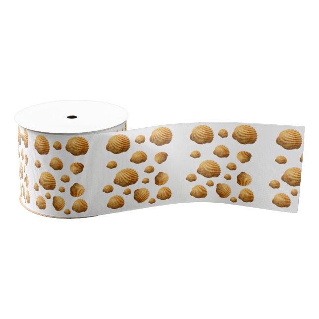 Ruban Gros-grain ruban de coquillages (Bobine)