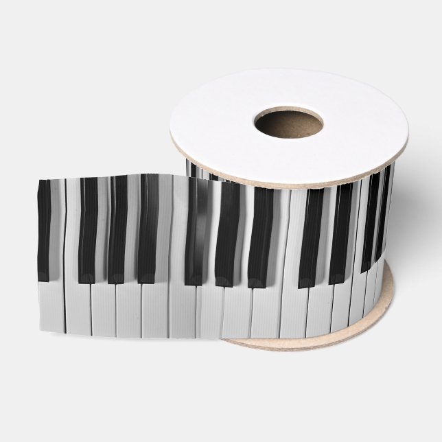 Ruban Gros-grain Ruban de coutume de clavier de piano (Bobine)