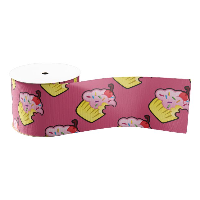 Ruban Gros-grain ruban de cupcake (Bobine)
