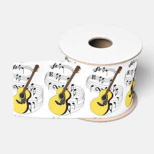 Ruban Gros-grain Ruban de guitare