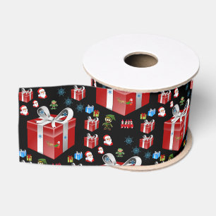 Ruban Gros-grain ruban décoratif noël