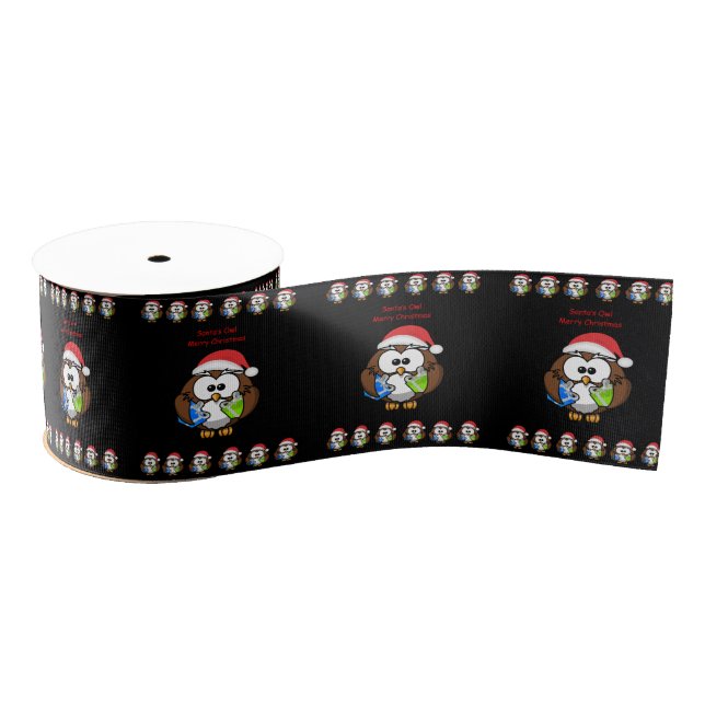 Ruban Gros-grain ruban décoratif noël (Bobine)