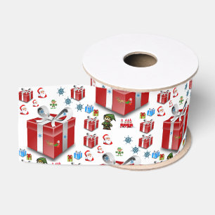 Ruban Gros-grain ruban décoratif noël