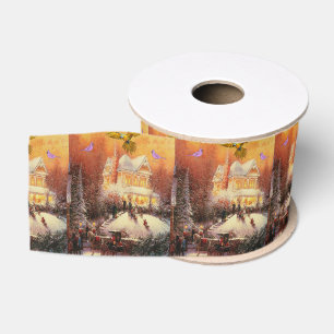 Ruban Gros-grain ruban décoratif noël