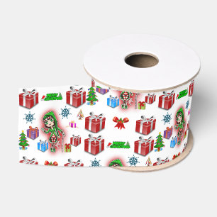 Ruban Gros-grain ruban décoratif noël
