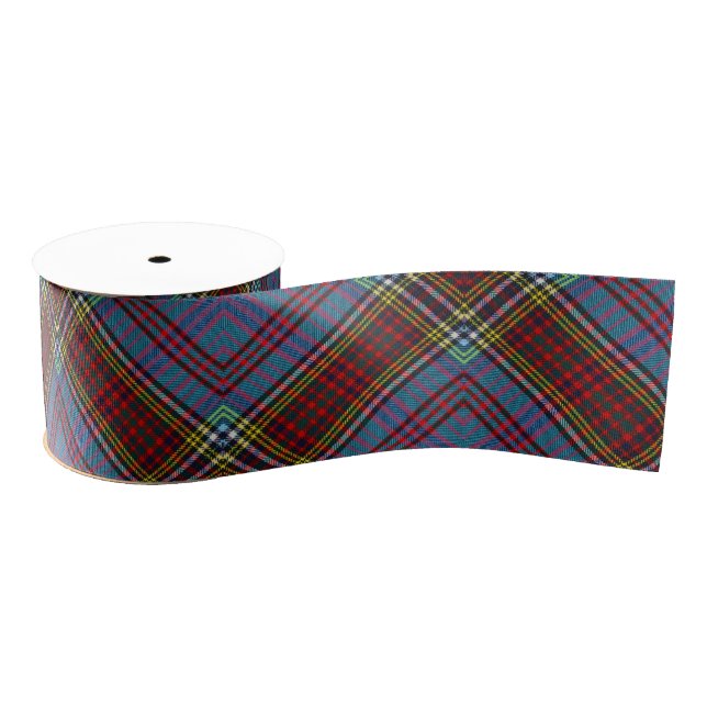 Ruban Gros-grain Ruban (diagonal) de tartan de clan d'Anderson (Bobine)